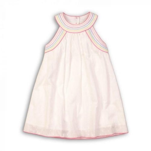 Minoti Šaty dívčí bavlněné, Minoti, Pool 1, bílá