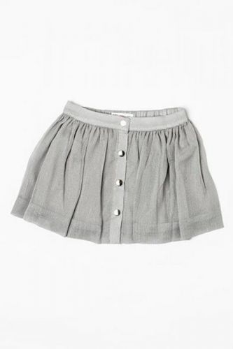 Minoti Sukně dívčí skládaná, Minoti, ROSEWOOD 4, šedá