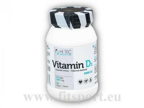 Hi Tec Nutrition Health Line Vitamín D3 2000IU 90 tablet