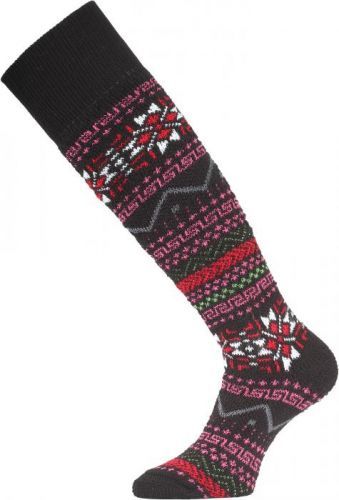 Lasting  SKW 903 černá merino ponožky lyžařské Velikost: (42-45) L