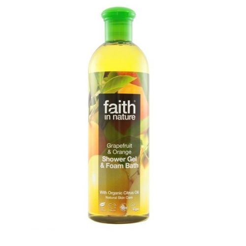 Faith in Nature, Sprchový gel - BIO Grapefruit & Pomeranč, 400ml