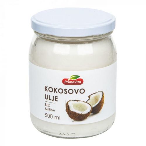 Olej kokosový dezodorizovaný 500 ml PRIMAVITA