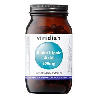 VIRIDIAN nutrition Alpha Lipoic Acid 200mg 90 kapslí