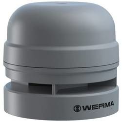 Signalizační siréna Werma Signaltechnik Midi Sounder 12/24 VAC/DC GY, vícetónová siréna, 12 V, 24 V, 110 dB, IP66