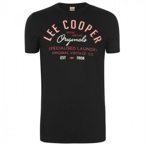 Lee Cooper Logo pánské tričko