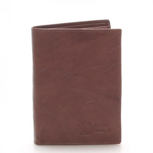 Kvalitní kožená hnědá peněženka - Sendi Design 45 hnědá