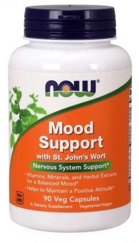 NOW® Foods NOW Mood Support s třezalkou (duševní rovnováha) 90 rostlinných kapslí