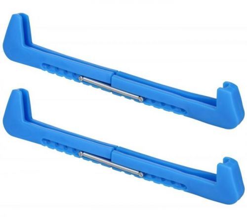 Plastové chrániče nožů bruslí dvoudílný barva: modrá