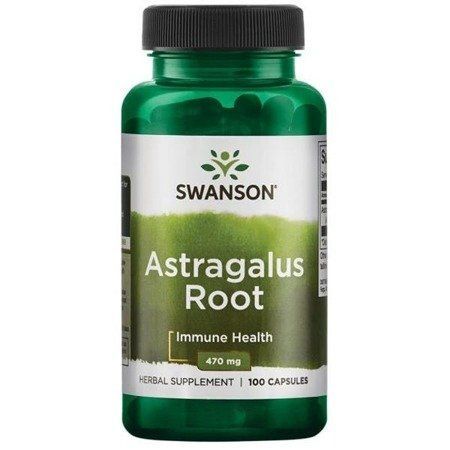 Swanson Astragalus Root (Kozinec), 450 mg 100 kapslí