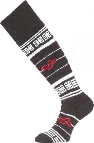 Lasting  SEW 903 černá merino ponožky lyžařské Velikost: (42-45) L