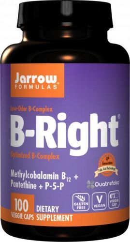 Jarrow Formulas B-Right, 100 rostlinných kapslí
