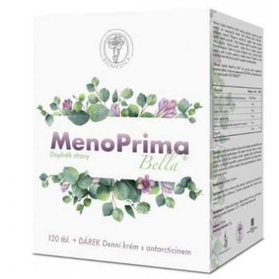 Biomedica  MenoPrima Bella 120 tablet + DÁREK denní krém 75ml