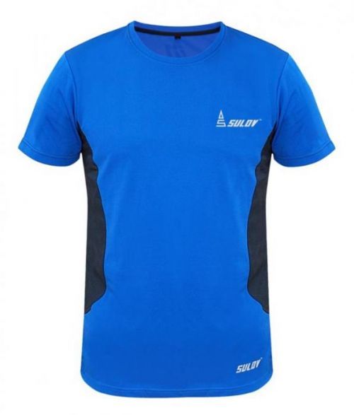 Pánské běžecké triko SULOV RUNFIT, modré Oblečení velikost: XL