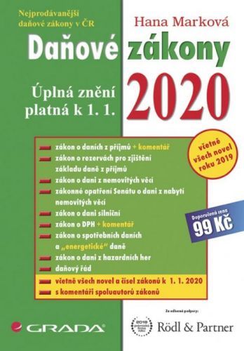 Daňové zákony 2020 - Hana Marková