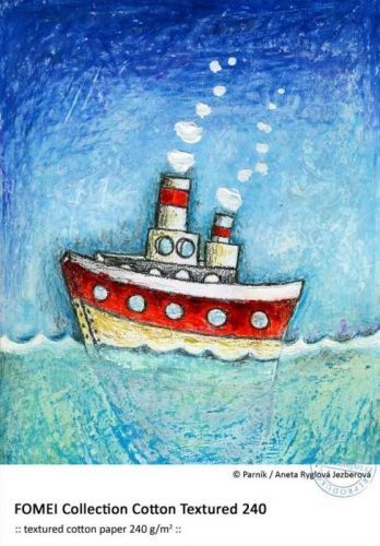 FOMEI Inkjet A4/5 Collection Cotton Textured 240, testovací balení