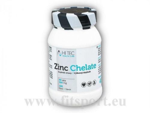 Hi Tec Nutrition Health Line Zinc Chelate 500mg 90 tablet