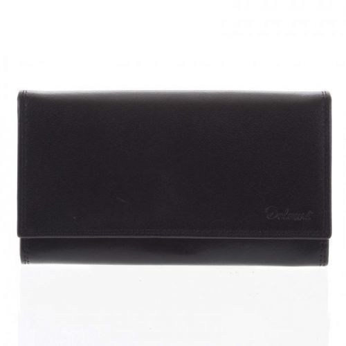 Dámská kožená peněženka černá - Delami Wandy černá