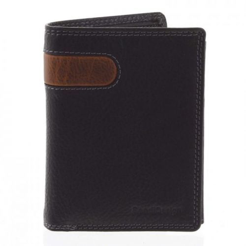Pánská kožená peněženka černá - SendiDesign Parah černá
