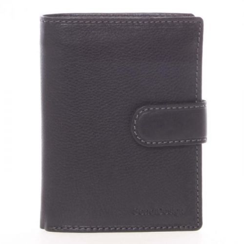 Černá pánská kožená peněženka - SendiDesign Sampson černá