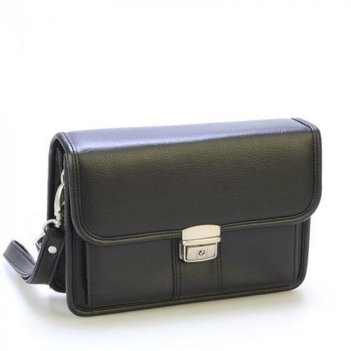 Prostorné pánské černé etue - Sendi Design 2802 černá