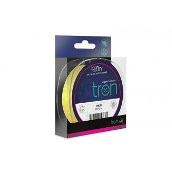 fin TRON fluo žlutá / 300m-0,06mm 6lbs
