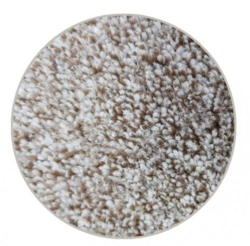 Vopi koberce Kruhový koberec Apollo Soft béžový - 80x80 (průměr) kruh cm Béžová