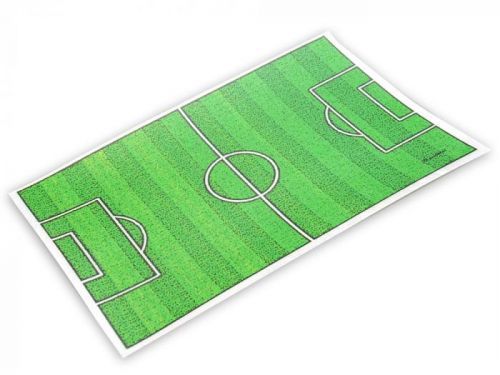 Jedlý papír fotbalové hřiště - 1 ks - Modecor