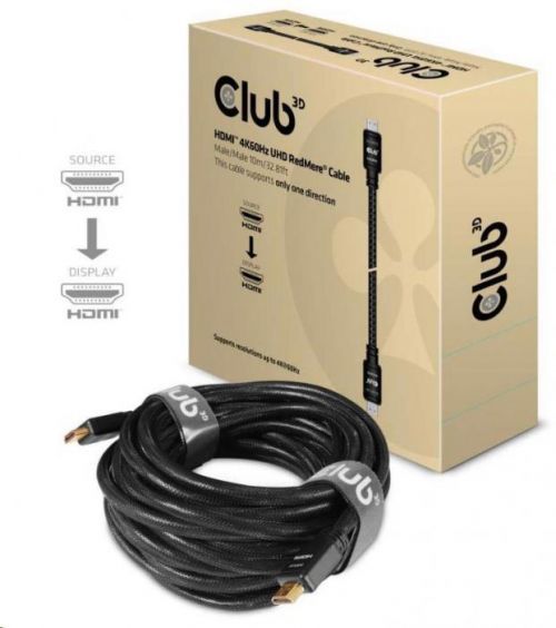 Club 3D Club3D Kabel HDMI 2.0 aktivní, High Speed 4K UHD, Redmere (M/M), 10m (CAC-2313)