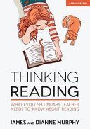Thinking Reading: What Every Secondary Teacher Needs to Know about Reading (Murphy Dianne)(Paperback)