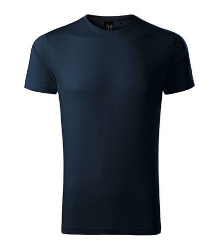 Pánské tričko Malfini Exclusive - Námořní modrá | S