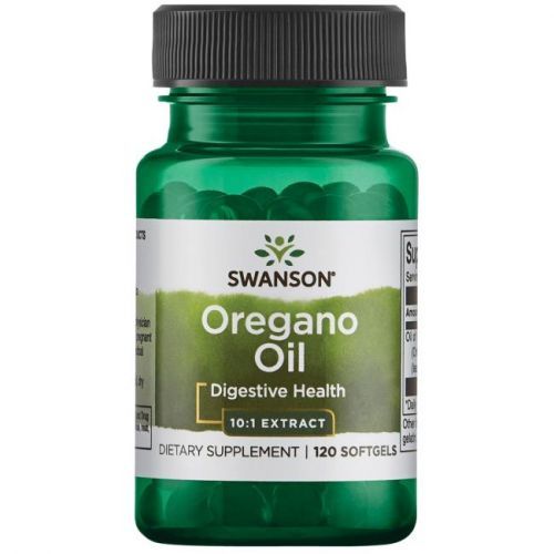 Swanson Oregano oil 10:1 Extrakt, 150 mg, 120 kapslí