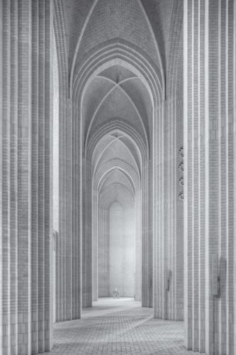 1X Umělecká fotografie  Grundtvigs Kirke, Martin Fleckenstein