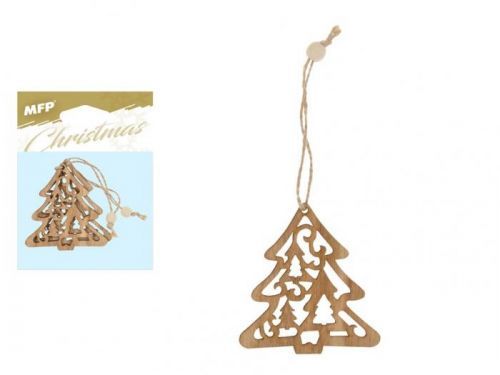 MFP stromek závěs dřevěný 2ks/7cm XC2018651