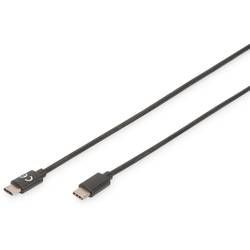 USB 2.0, USB 3.0, USB-C kabel Digitus AK-300138-030-S AK-300138-030-S, 2.0 m, černá