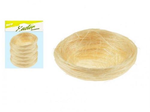 MFP hnízdo sisal 5cm 6ks - natur