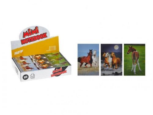 MFP bloček mini koně 42x63mm - 35listů