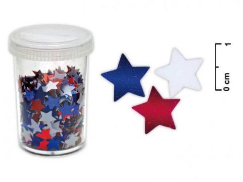 MFP konfety hvězdičky 25g mix barev