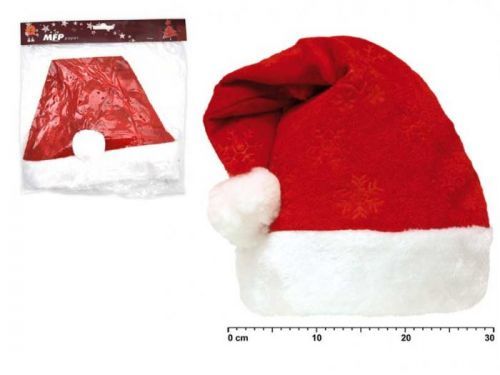MFP čepice mikulášská VLOČKY 29x39cm