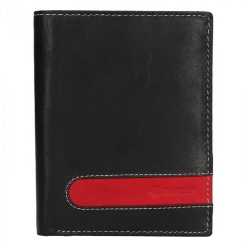 Pánská kožená peněženka Diviley Marco - černá