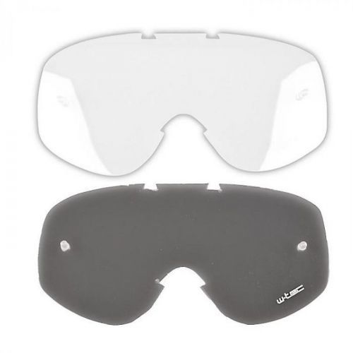 Náhradní sklo k moto brýlím W-TEC Spooner Barva čiré
