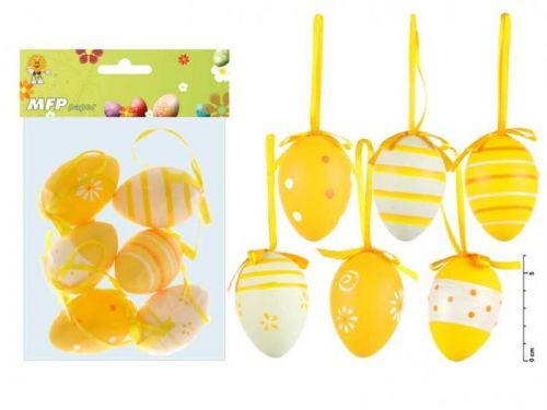 MFP vajíčka plast 6cm/6ks S160026Y