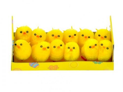 MFP velikonoční kuřátko set 12ks, 3cm,  plastová krabička