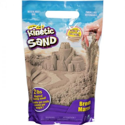 Kinetic Sand hnědý písek 0,9kg