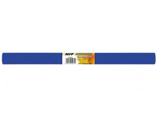 MFP krepový papír role 50x200cm modrý tmavý