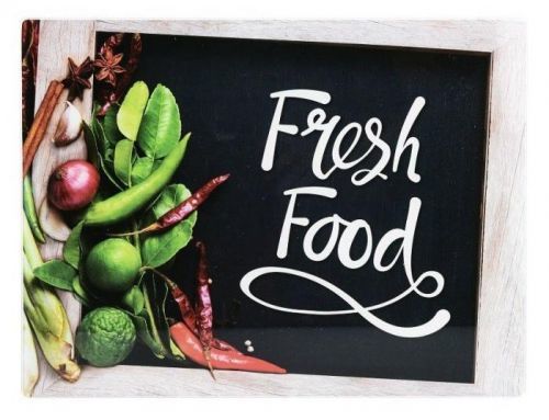 Prkénko krájecí sklo 30 x 40 cm FreshFood černá