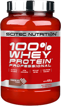 SciTec Nutrition 100% Whey Protein Professional jahoda 920g