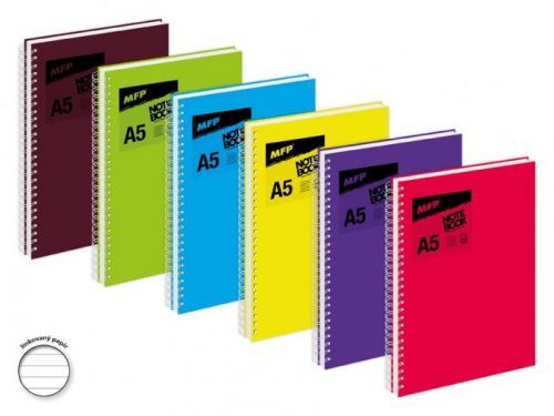 MFP blok se spirálou A5 linka, 80 listů