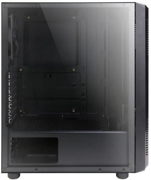 ZALMAN case Zalman miditower S4, ATX/mATX/Mini-ITX, bez zdroje, 2×ventilátor, 1×USB3.0, černá (S4)