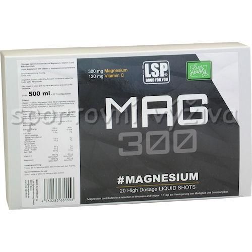 LSP Nutrition Magnesium liquid 20 ampulí á 25ml