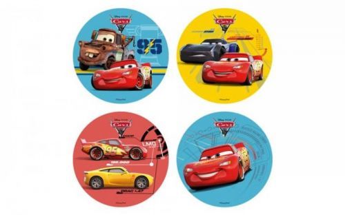 Jedlý papír s motivem aut - Cars od Pixar -  McQueen - 1 ks - Modecor